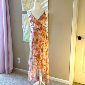 Express High Lo Paisley Dress, XXS